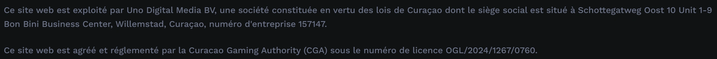 BetOnRed Casino Licences et Régulation